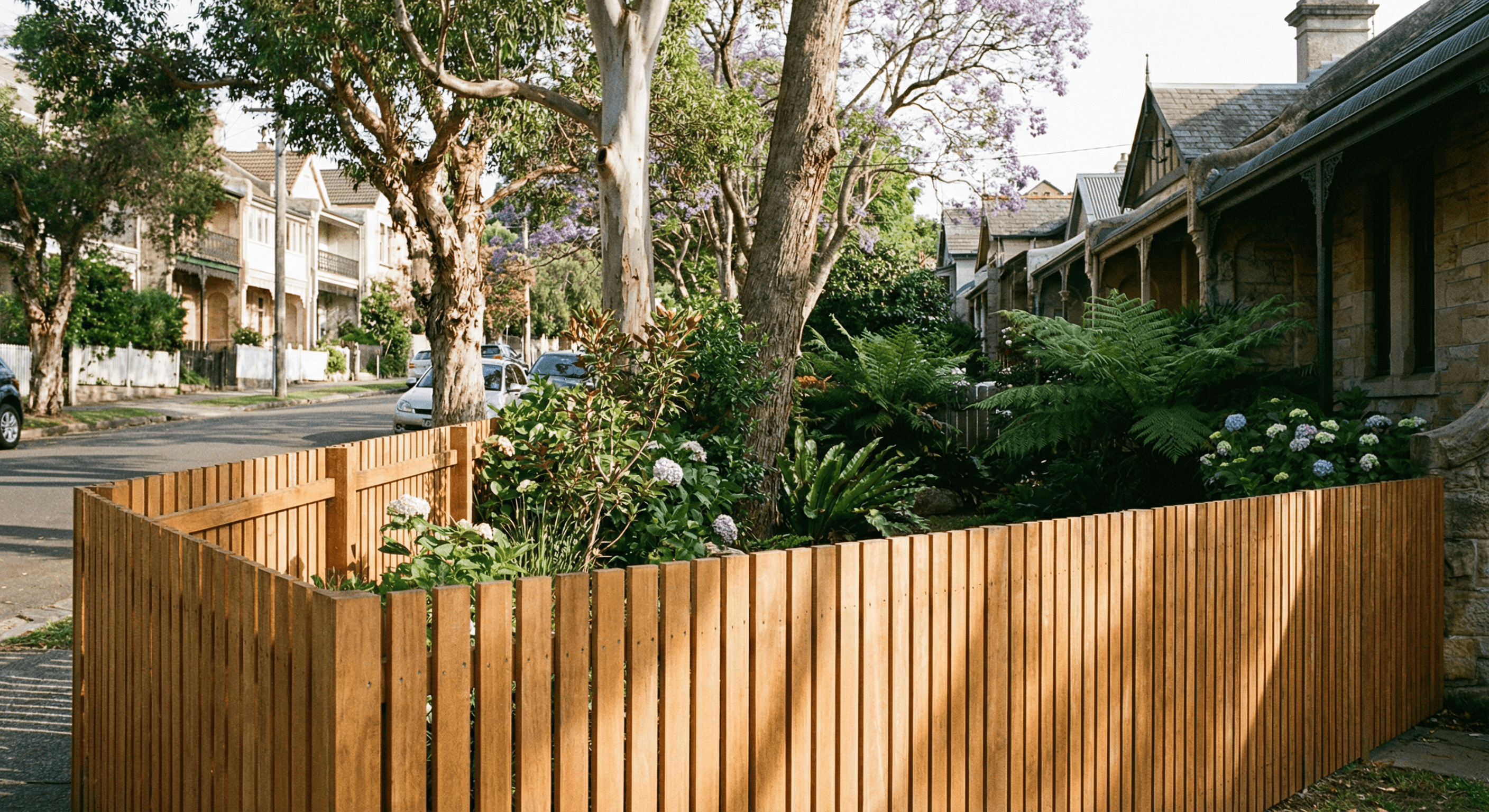 Professional fence painting by Inner West Colour