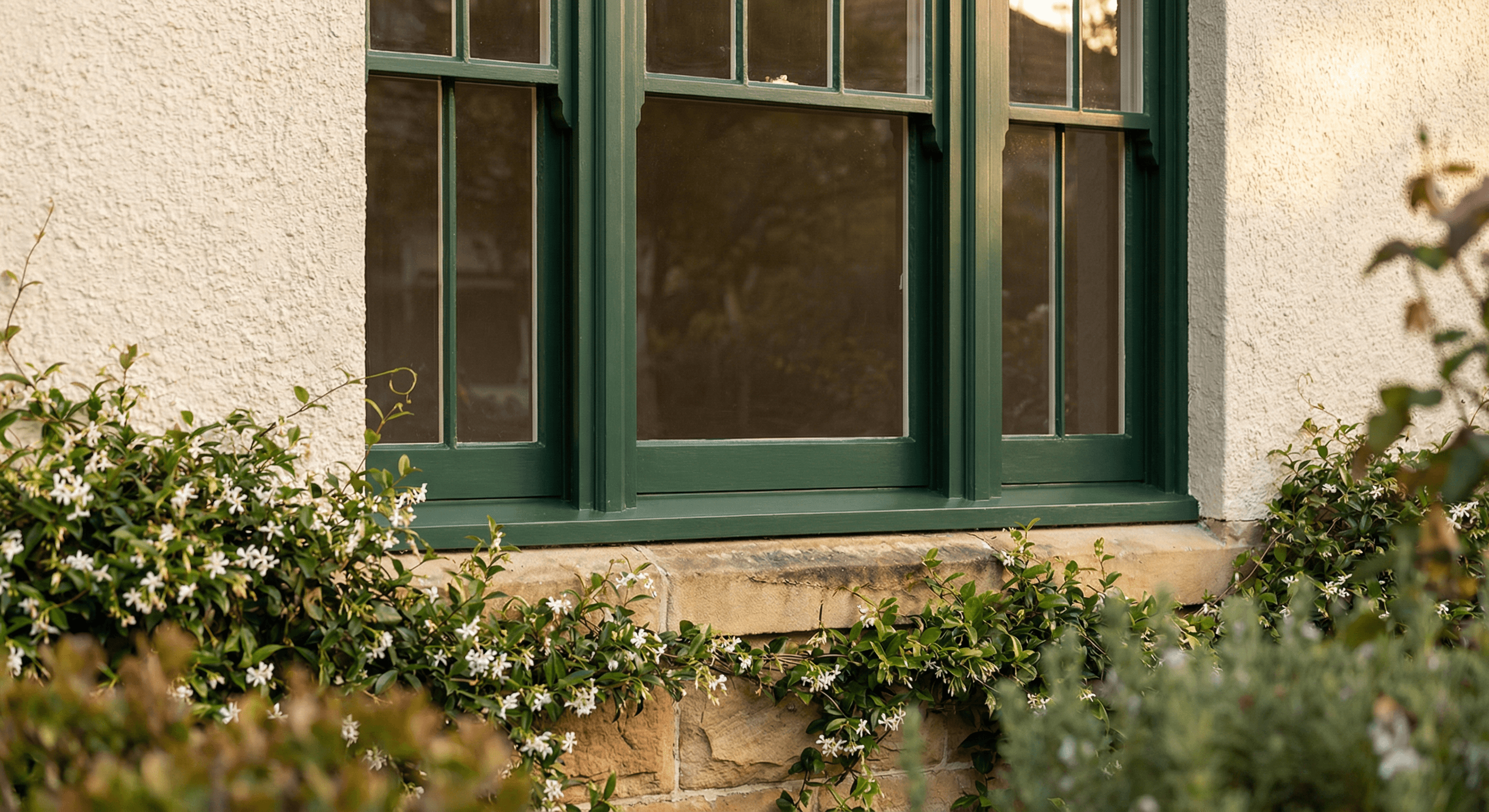 Heritage timber windows on a Sydney home