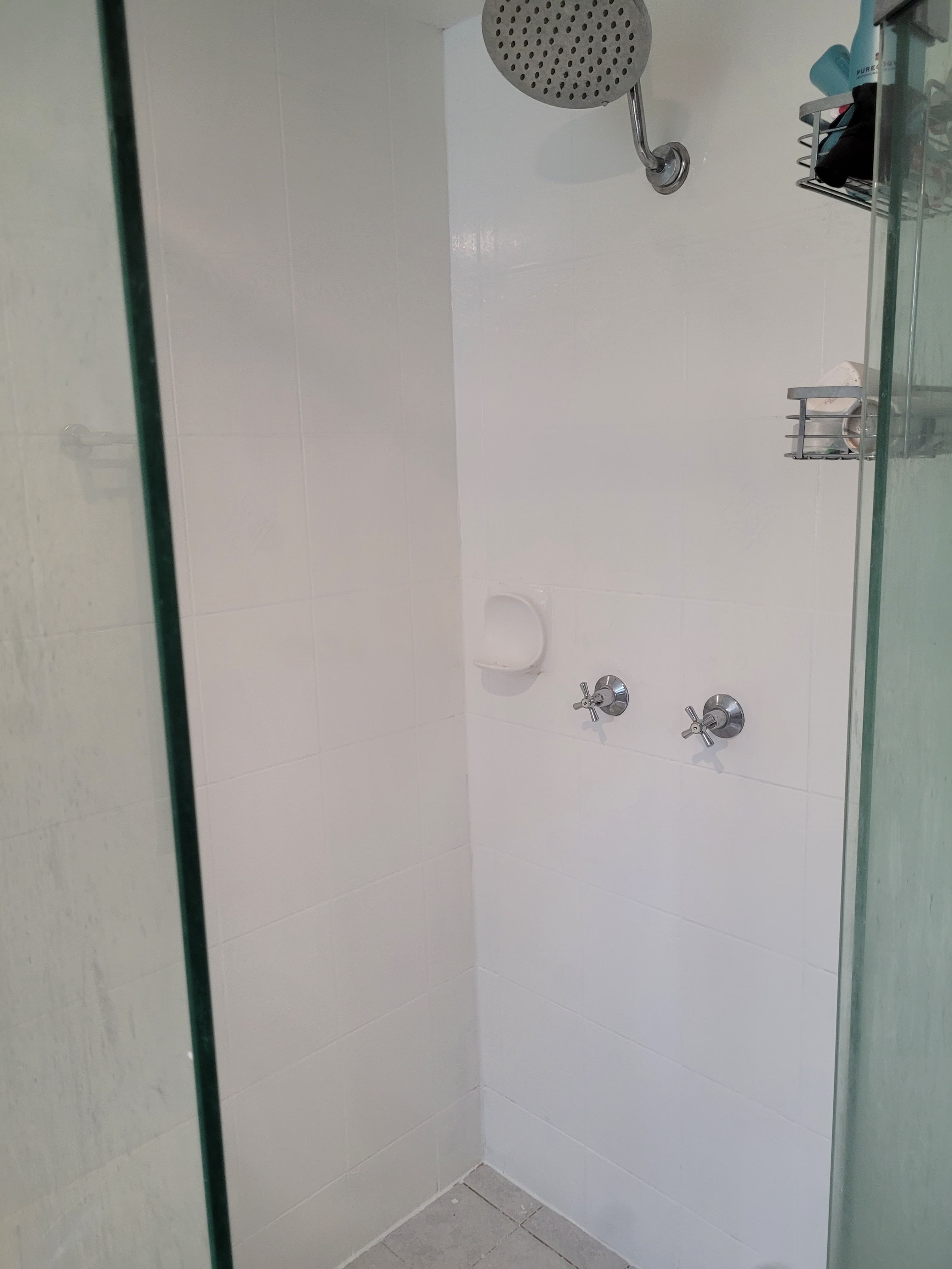 Refreshed bathroom interior